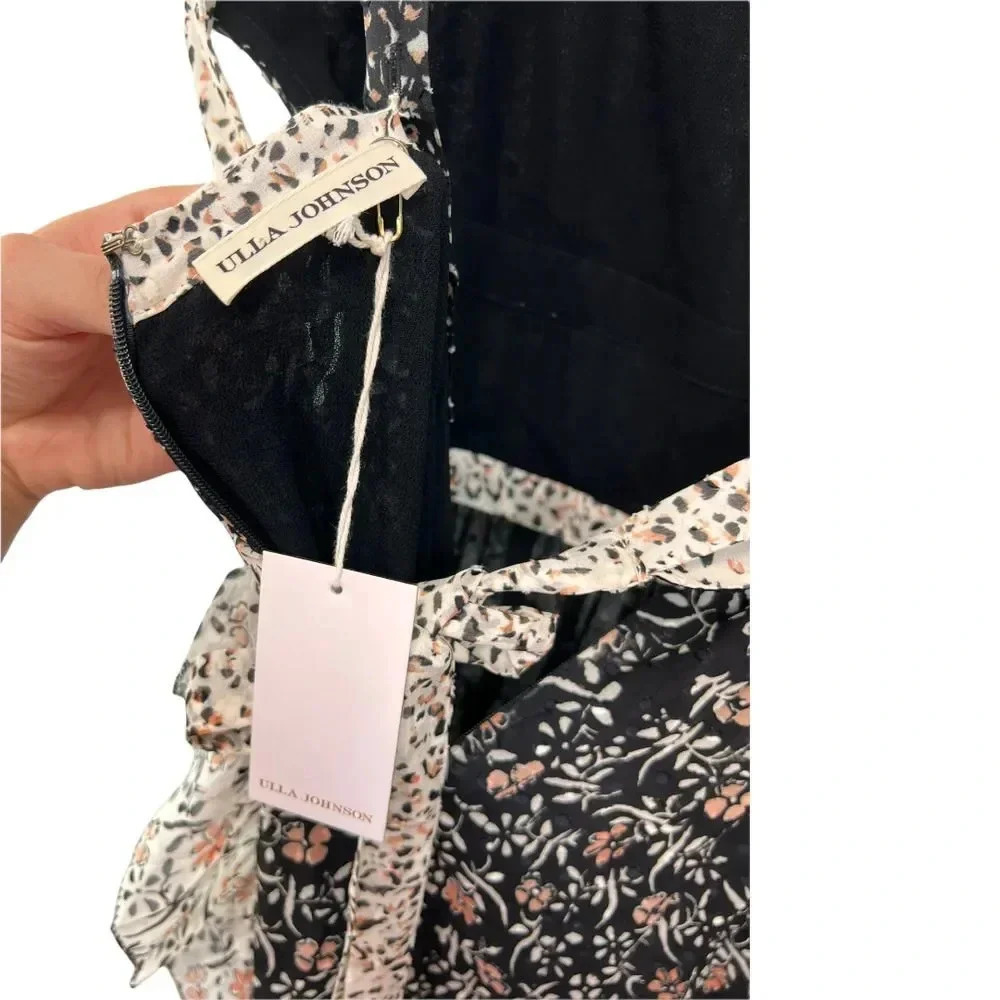 ULLA JOHNSON Brie Noir Maxi Dress - Picture 12 of 15